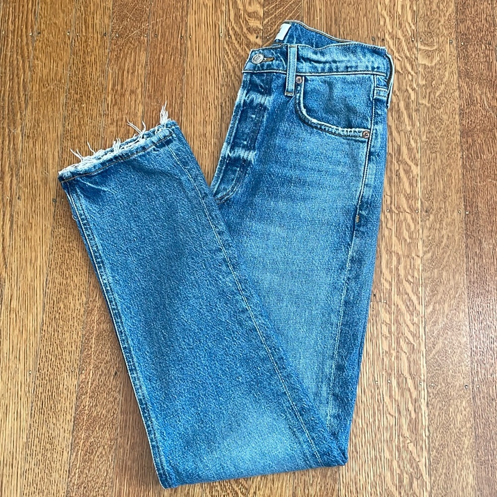 AGOLDE Riley Long Jeans